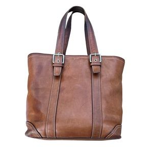 Coach Vintage Hampton Leather Tote Shoulder Bag 10194 Y2K 90s